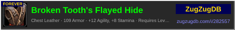 Broken Tooth's Flayed Hide: forum signature banner