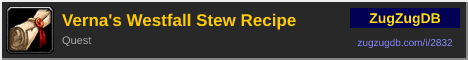 Verna's Westfall Stew Recipe: forum signature banner