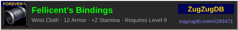 Fellicent's Bindings: forum signature banner