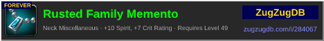 Rusted Family Memento: forum signature banner