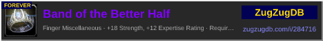 Band of the Better Half: forum signature banner