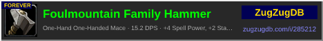 Foulmountain Family Hammer: forum signature banner