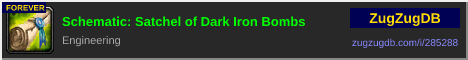 Schematic: Satchel of Dark Iron Bombs: forum signature banner