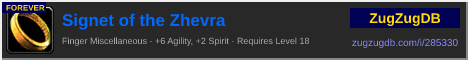 Signet of the Zhevra: forum signature banner