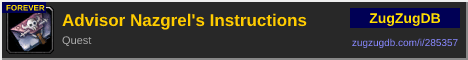 Advisor Nazgrel's Instructions: forum signature banner