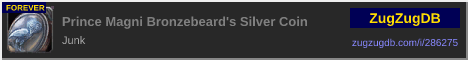 Prince Magni Bronzebeard's Silver Coin: forum signature banner