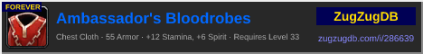 Ambassador's Bloodrobes: forum signature banner