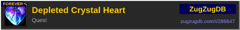 Depleted Crystal Heart: forum signature banner