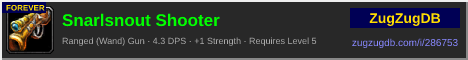 Snarlsnout Shooter: forum signature banner