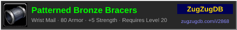 Patterned Bronze Bracers: forum signature banner