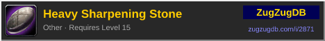 Heavy Sharpening Stone: forum signature banner