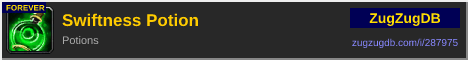 Swiftness Potion: forum signature banner