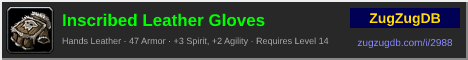 Inscribed Leather Gloves: forum signature banner