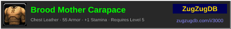 Brood Mother Carapace: forum signature banner