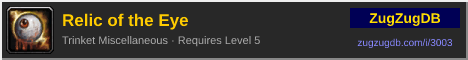 Relic of the Eye: forum signature banner