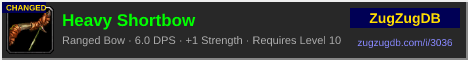 Heavy Shortbow: forum signature banner