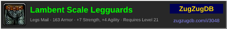 Lambent Scale Legguards: forum signature banner