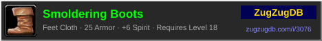 Smoldering Boots: forum signature banner