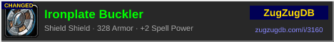 Ironplate Buckler: forum signature banner