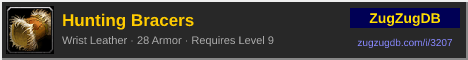 Hunting Bracers: forum signature banner