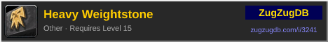 Heavy Weightstone: forum signature banner