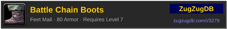 Battle Chain Boots: forum signature banner