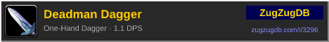 Deadman Dagger: forum signature banner