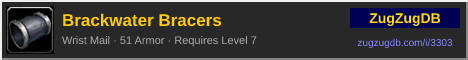 Brackwater Bracers: forum signature banner