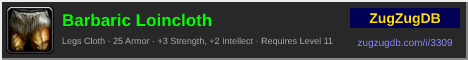 Barbaric Loincloth: forum signature banner
