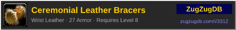 Ceremonial Leather Bracers: forum signature banner