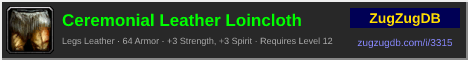 Ceremonial Leather Loincloth: forum signature banner