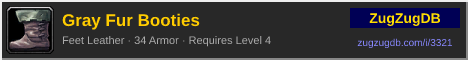 Gray Fur Booties: forum signature banner