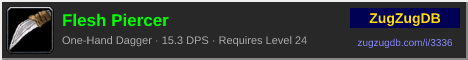 Flesh Piercer: forum signature banner