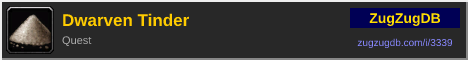 Dwarven Tinder: forum signature banner