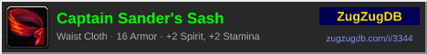 Captain Sander's Sash: forum signature banner