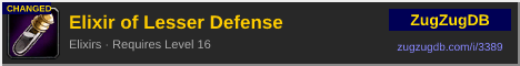 Elixir of Lesser Defense: forum signature banner