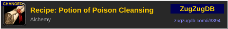 Recipe: Potion of Poison Cleansing: forum signature banner