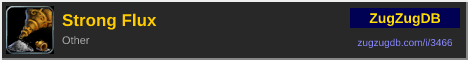 Strong Flux: forum signature banner