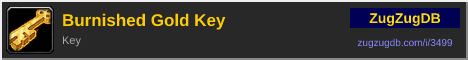 Burnished Gold Key: forum signature banner