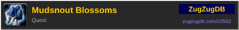 Mudsnout Blossoms: forum signature banner