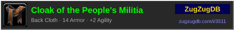 Cloak of the People's Militia: forum signature banner