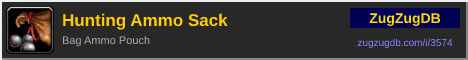 Hunting Ammo Sack: forum signature banner