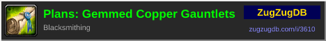 Plans: Gemmed Copper Gauntlets: forum signature banner