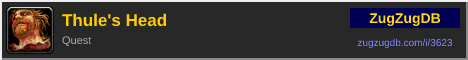 Thule's Head: forum signature banner