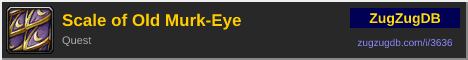 Scale of Old Murk-Eye: forum signature banner