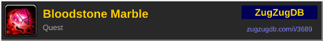 Bloodstone Marble: forum signature banner