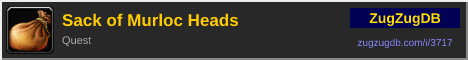 Sack of Murloc Heads: forum signature banner
