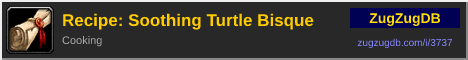 Recipe: Soothing Turtle Bisque: forum signature banner