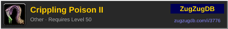 Crippling Poison II: forum signature banner
