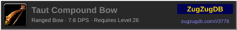 Taut Compound Bow: forum signature banner